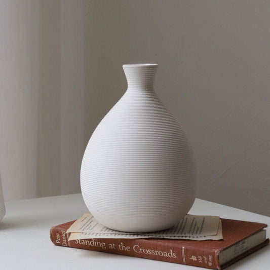 Luna Ripple Ceramic Vase C - Miss One