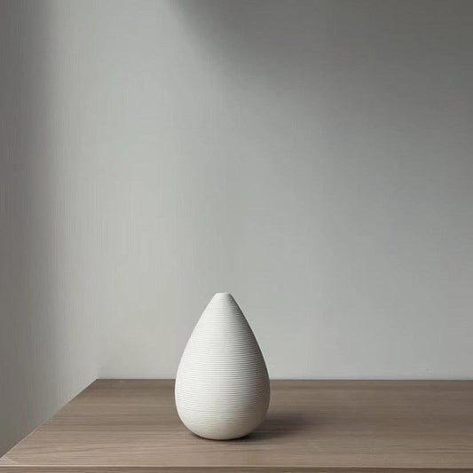 Luna Ripple Ceramic Vase Short - Miss One