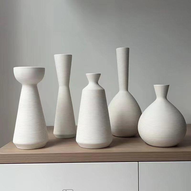 Luna Ripple Ceramic Vase A - Miss One