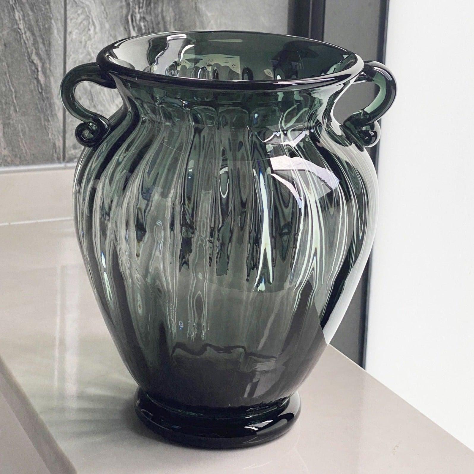 Amphora Glass Vase Ash Large - Miss One