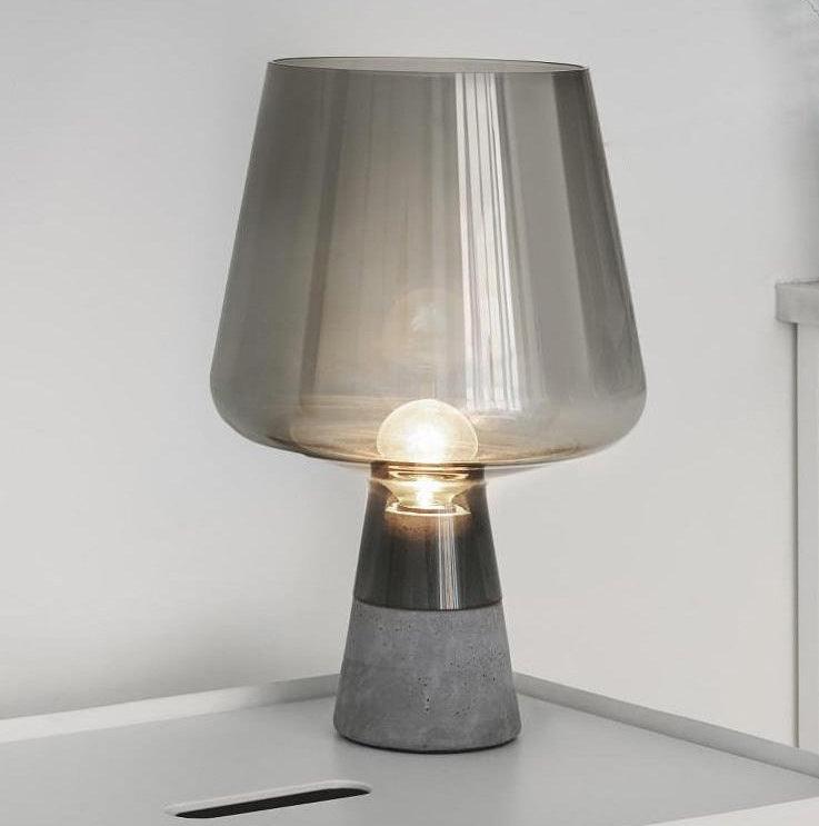 Bella Ceramic Table Lamp Smoke - Miss One